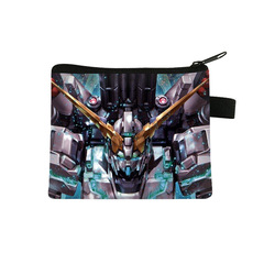 2023新款高達炫酷迷你零錢包拉鏈卡包卡通硬幣鑰匙短款收納包批發