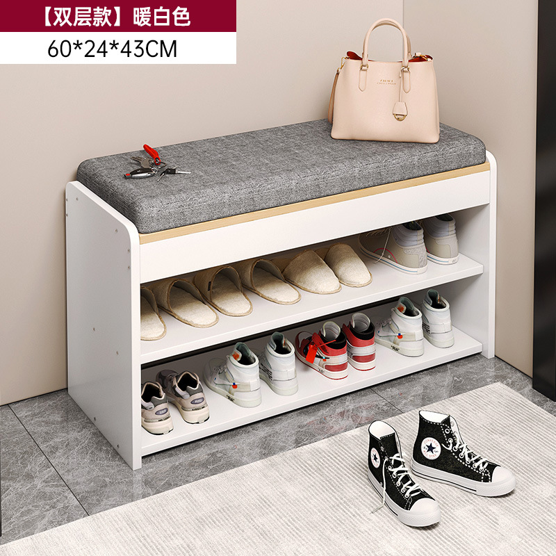 Zapatero simple puerta de casa Nuevo 2024 popular dormitorio ahorro de espacio artefacto pequeño estrecho Internet celebridad almacenamiento gabinete de zapatos