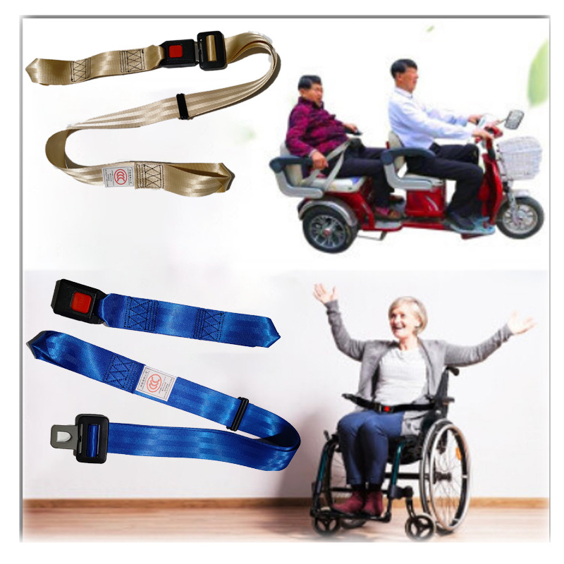 Electric Vehicle Tricycle Child Safety Belt, Wheelchair Safety Belt, Stretcher Type, No Need for Screws, No Installation Required Safety Belt