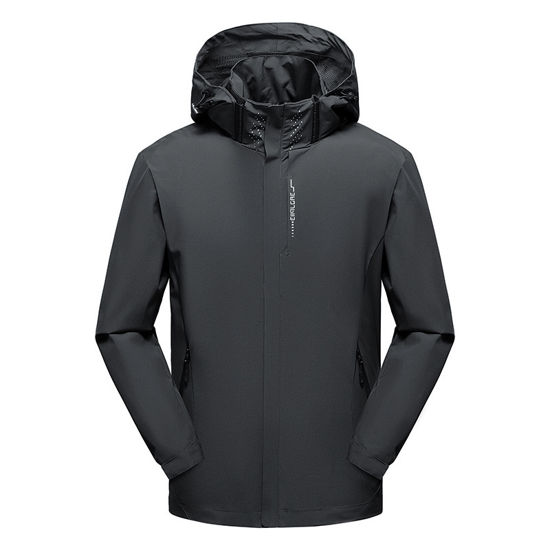 Chaqueta deportiva para hombres 2024 primavera nueva moda casual vestir impermeable chaqueta al aire libre ropa de hombre image 8