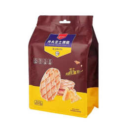 丹夫巧克力薄脆饼干110g 芝士黄油华夫饼 网红休闲零食批发包邮