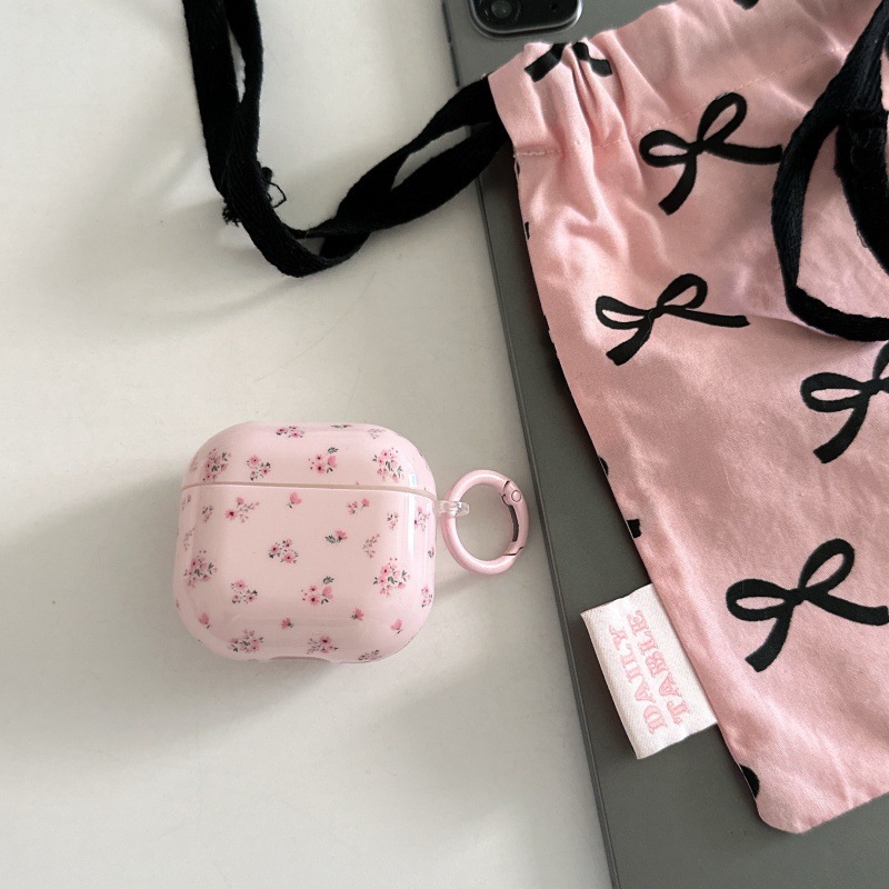 Coreano ins pequeña flor fresca para auriculares AirPods Apple 1 / 2 generación cubierta inalámbrica 4 generación nueva
