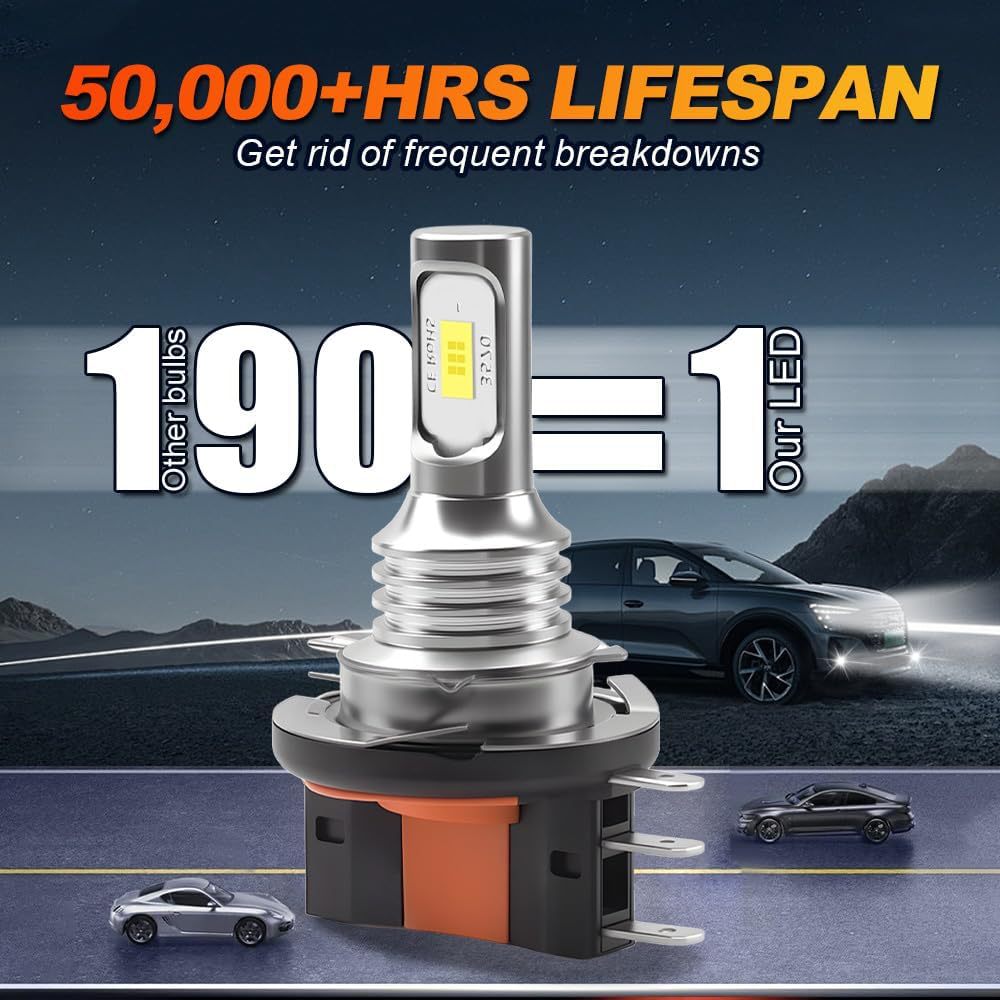 80W de alto brillo led 3570 lámpara de automóvil H15 lámpara de niebla H15 lámpara de niebla delantera de automóvil luz transfronteriza image 4