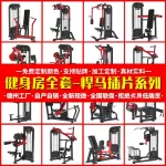 商用悍马健身器材大全高位下拉飞鸟插片挂片训练器健身房力量器械