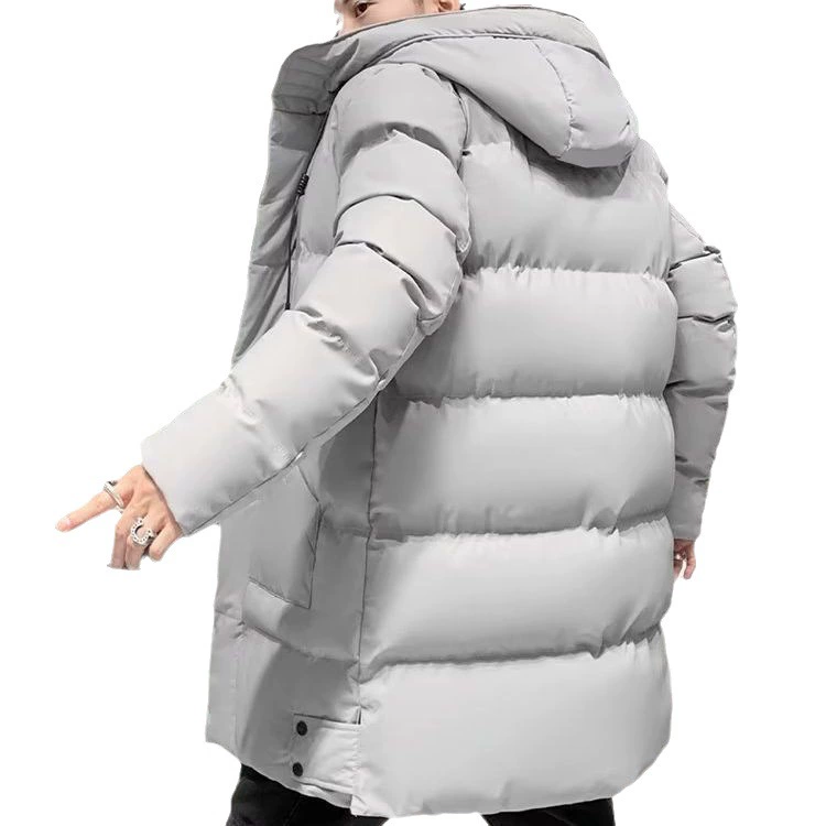 Demi-season trend long keep warm down jacket, mid-length, plus size