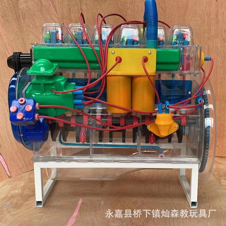 教发电机模型 康明斯6BT发动机模型  发动机模型