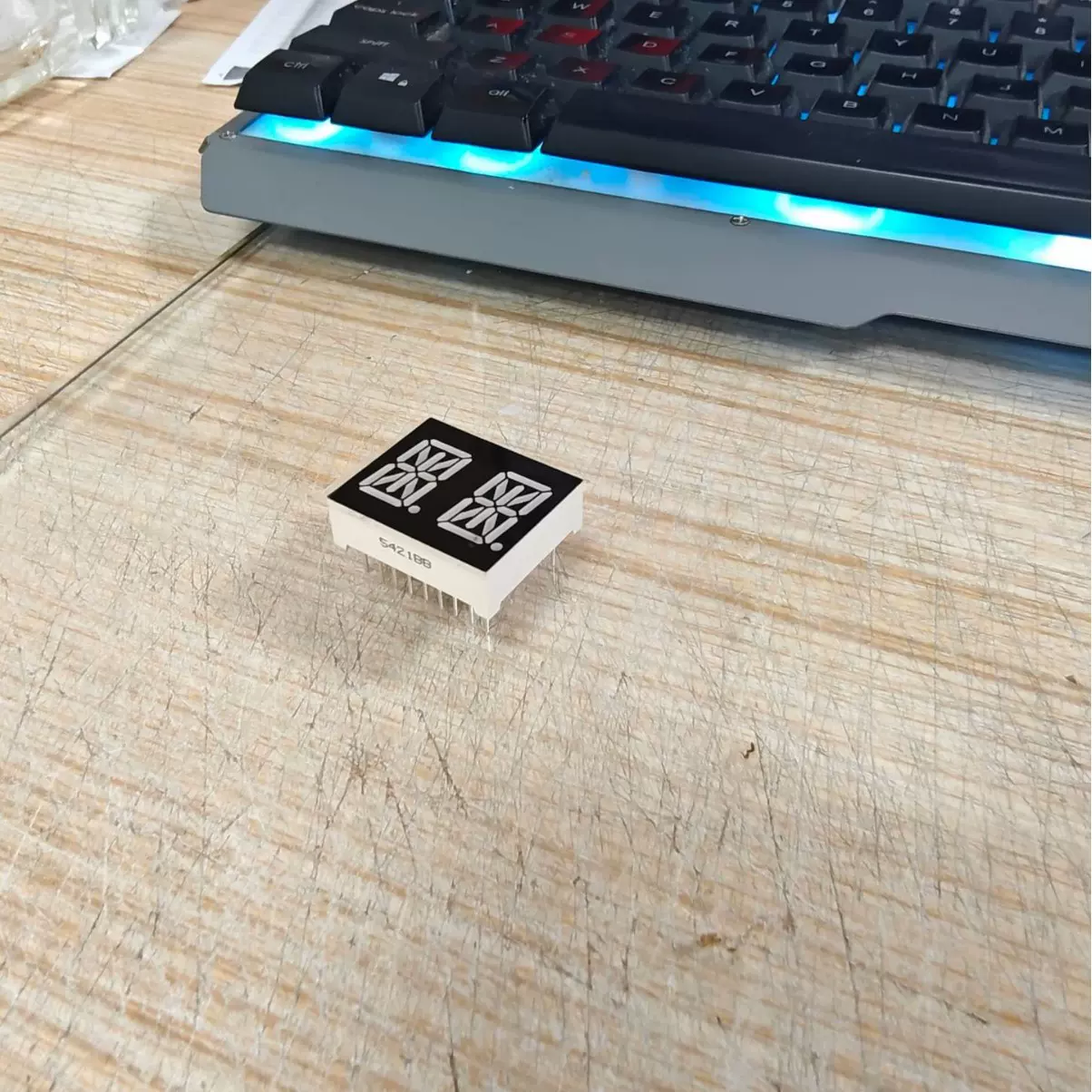 米字管 LED数码管 5421 蓝光数码管 来图定制