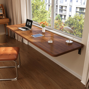 Foldable desk wall hanging folding table wall hanging study table balcony wall hanging wall side table