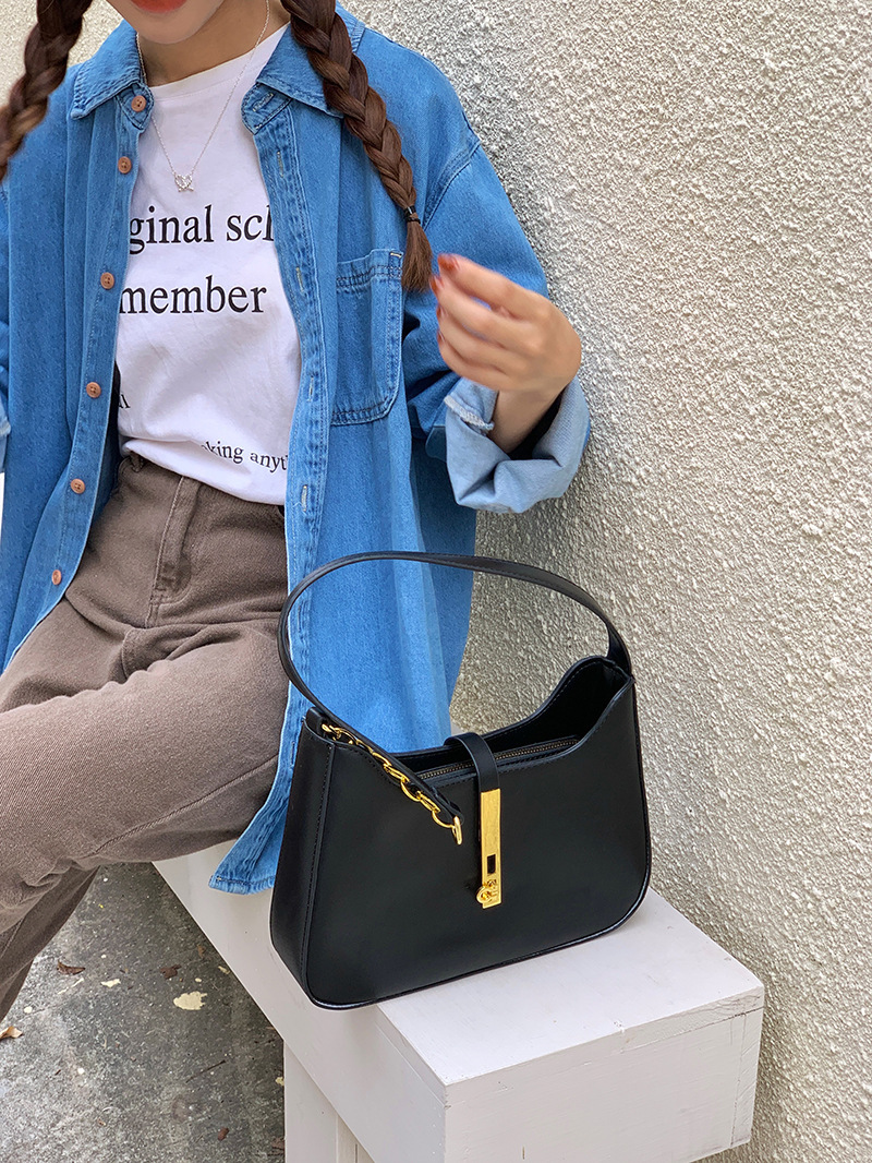 Versatile Shoulder Bag For Women, Niche Design High-end Armpit Bag_voghion.com