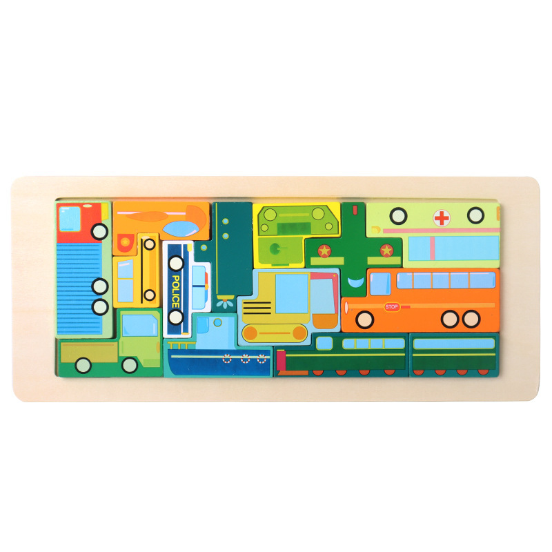 El pensamiento lógico de los niños formación Tetris rompecabezas bebé iluminación educación temprana educativa creativa bloques construcción Juguetes image 8