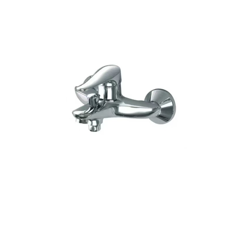 T/ Faucet 312 Copper Alloy Wall-Mounted Single-Handle Dual-Control Bathtub Spout