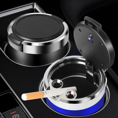 Car ashtray, car ashtray, creative opening and closing, sealing to isolate smoke smell, metal liner ashtray, car ashtray