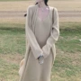 针织一体机外套内搭裙