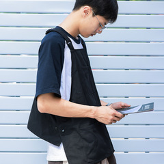 Apron jacket, dining, coffee, bartender, milk tea shop, gardening, home kitchen, cooking, apron vest, logo printing