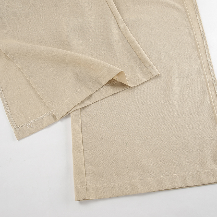 395g Weight Sleeveless Sleeve Length Cotton, Cotton and Linen, Hemp Fabric Type Pant Co-ord Set Sets Type 2 Pieces Set Quantity Holiday, Banquet, Daily Occasion Round Neck Neckline Regular Fit Fit Type Solid Color Pattern Summer Season Women's Gender Casual, Simple Style, Streetwear Style Holiday Banquet Daily Women's Casual Simple Style Streetwear Solid Color Cotton Cotton And Linen Hemp Pant Co-ord Set Pants Sets 17