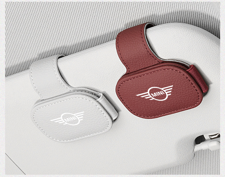 Suitable for Bmw Mini R56/55 F55/56/60Cooper Car Glasses Clip Multi-Functional Bill Holder