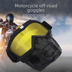 Anorol UV Protection Motorcycle Windshield Goggles Off-Road Riding Glasses Motorbike Windproof Protective Sunglasses for Men and Women 8056