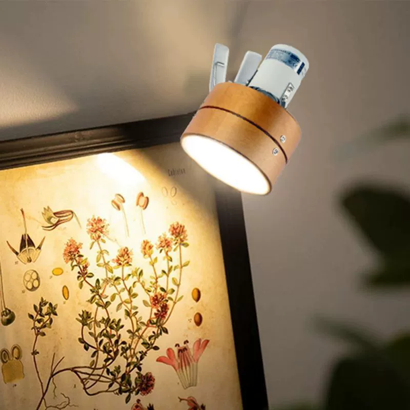 Японская LED-настольная лампа из натурального дерева, рабочая учебная полка у кровати, чтение на рабочем столе, освещение