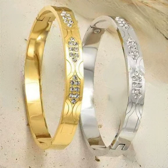 (Cross-border trading), fashionable small design bracelet stainless steel, light luxury style, high-quality style