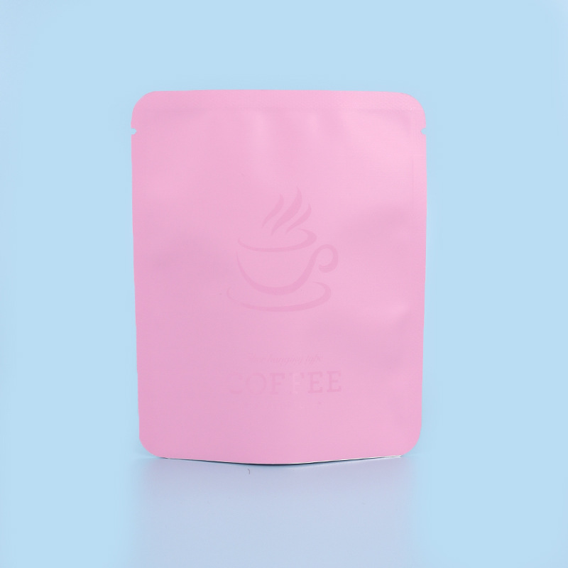 Bolsa de café con orejas colgantes, bolsa de papel de aluminio de papel kraft, bolsa de envasado de alimentos para granos de café, bolsa de envasado de café en polvo, bolsa de envasado pequeña