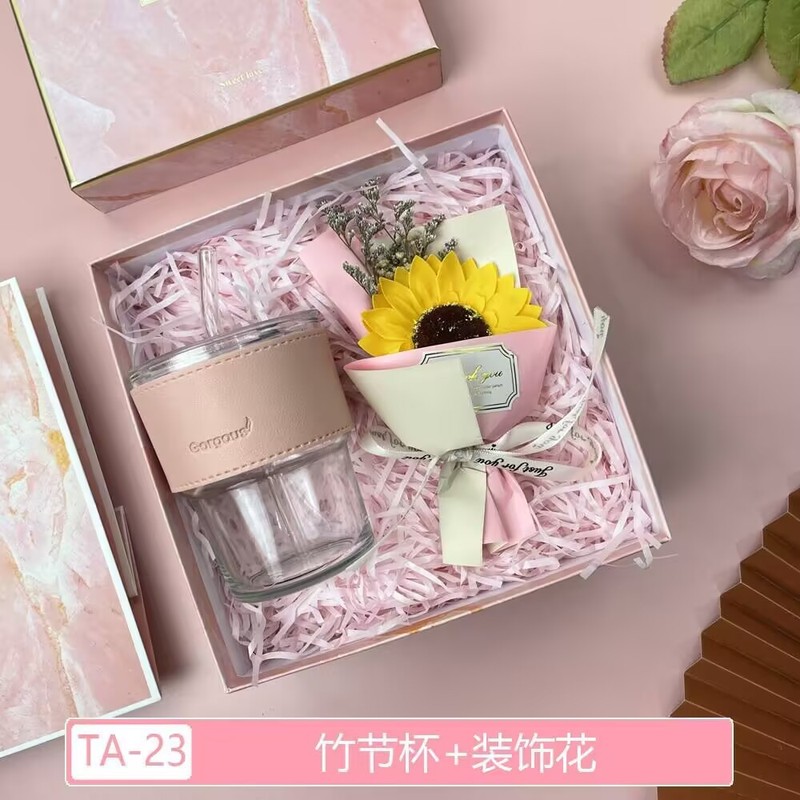 粉色伴手礼盒套装实用小礼品企业开业活动宴会乔迁生日高档伴手礼|undefined