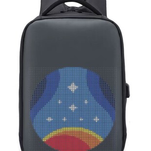 LED backpack LED bag display backpack advertising backpack driving wall-mounted desktop car back line waterproof explosions