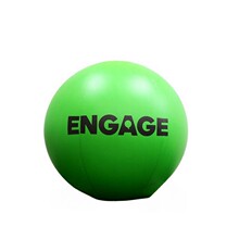 厂家货源定制PVC充气沙滩球 纯色气球印刷logo大小尺寸可定制