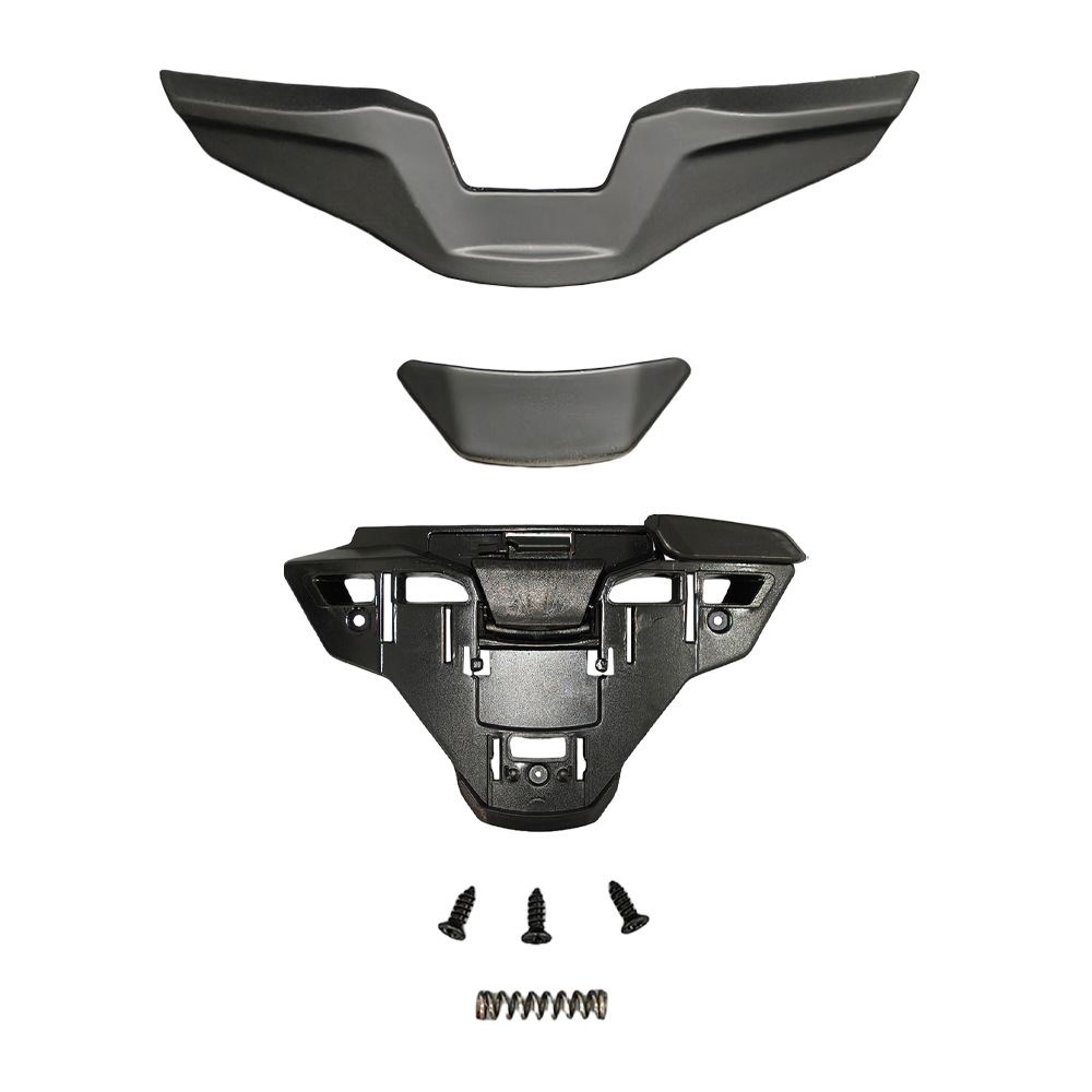 Helmet Accessories Compatible with X15 Wind Window Nozzle, Wind Window Base, Helmet Accessories, Tail Wing, Chin Strap Accessories, Complete Set