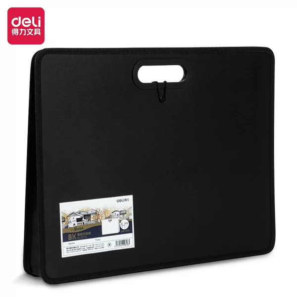 Deli 72710-8K Drawing Sketch Bag (Black) (Piece)