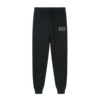 Black pants + white label
