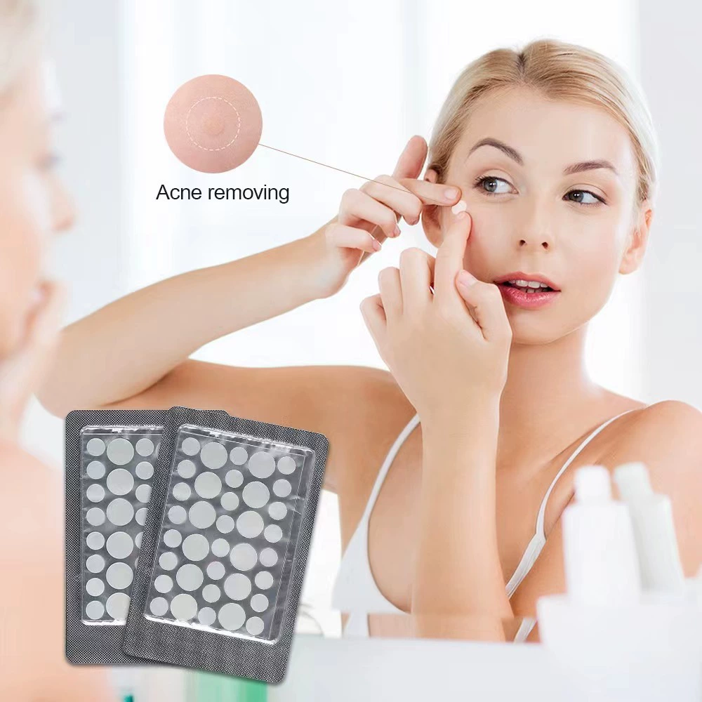 Заводская поставка гидроколлоидных акне патч Амазонка Невидимый Прозрачный патч для акне на заказ