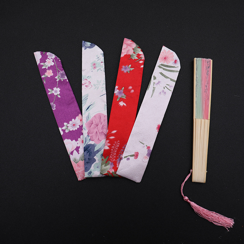 Hanfu mujer cheongsam baile abanico plegable estilo antiguo estilo chino baile niños estudiantes verano portátil abanico plegable pequeño