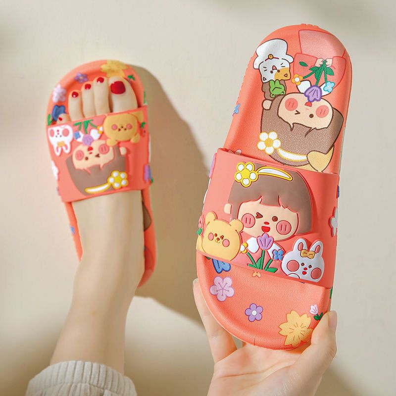 Slippers Women's Summer Outer Wear Cute Cartoon Bathroom Home Bath Non-slip New Cute Fairy Sandals and Slippers Slippers Women's Summer Outer Wear Cute Cartoon Bathroom Home Bath Non-slip New Cute Fairy Sandals and Slippers