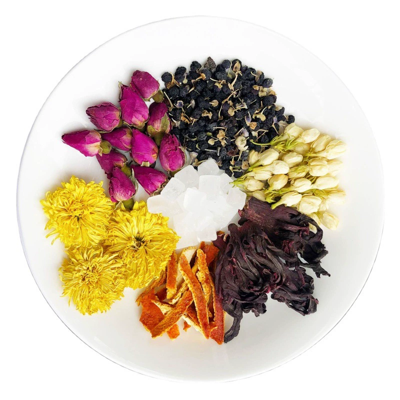 Роза Luoshen чай мандарин кожуры каркаде цветочный чай оптом черный чай wolfberry чай Хризантема чай розовый чай Жасмин чай