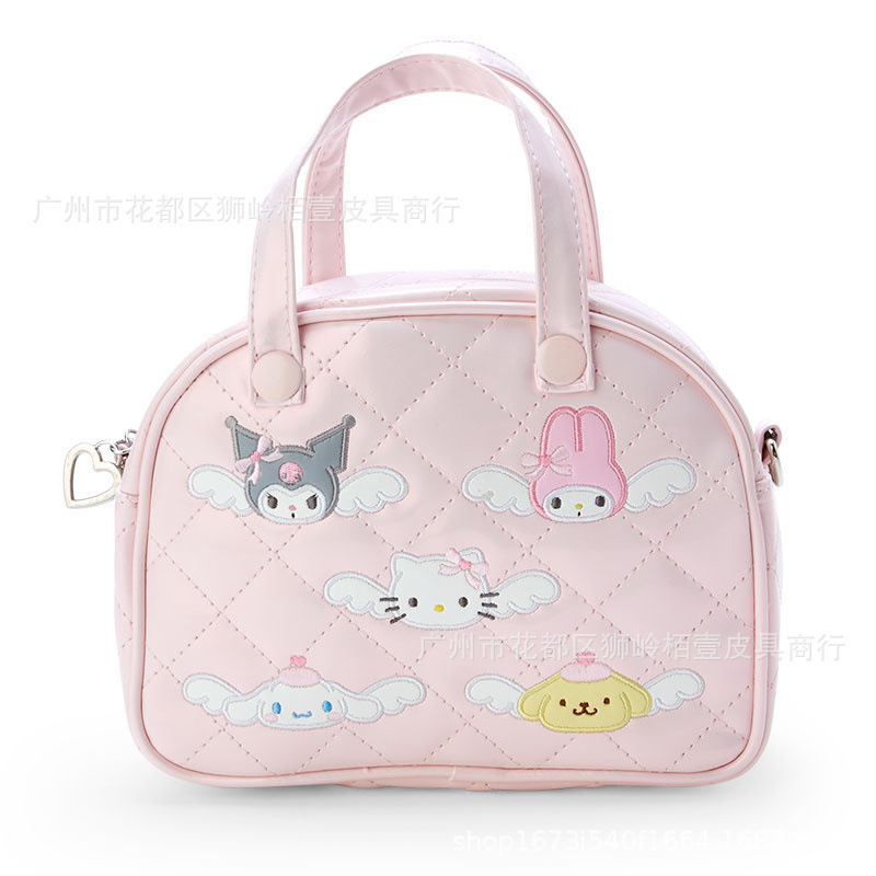 Japanese cartoon Kitty Yugui dog handbag coolomi cute angel shoulder bag fashion girl heart messenger bag