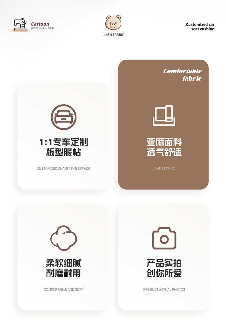 Specially Designed for Changan Lumin, Full-Cover Seat Covers, Car Seat Covers, Seat Cushions, and All-Season Seat Covers