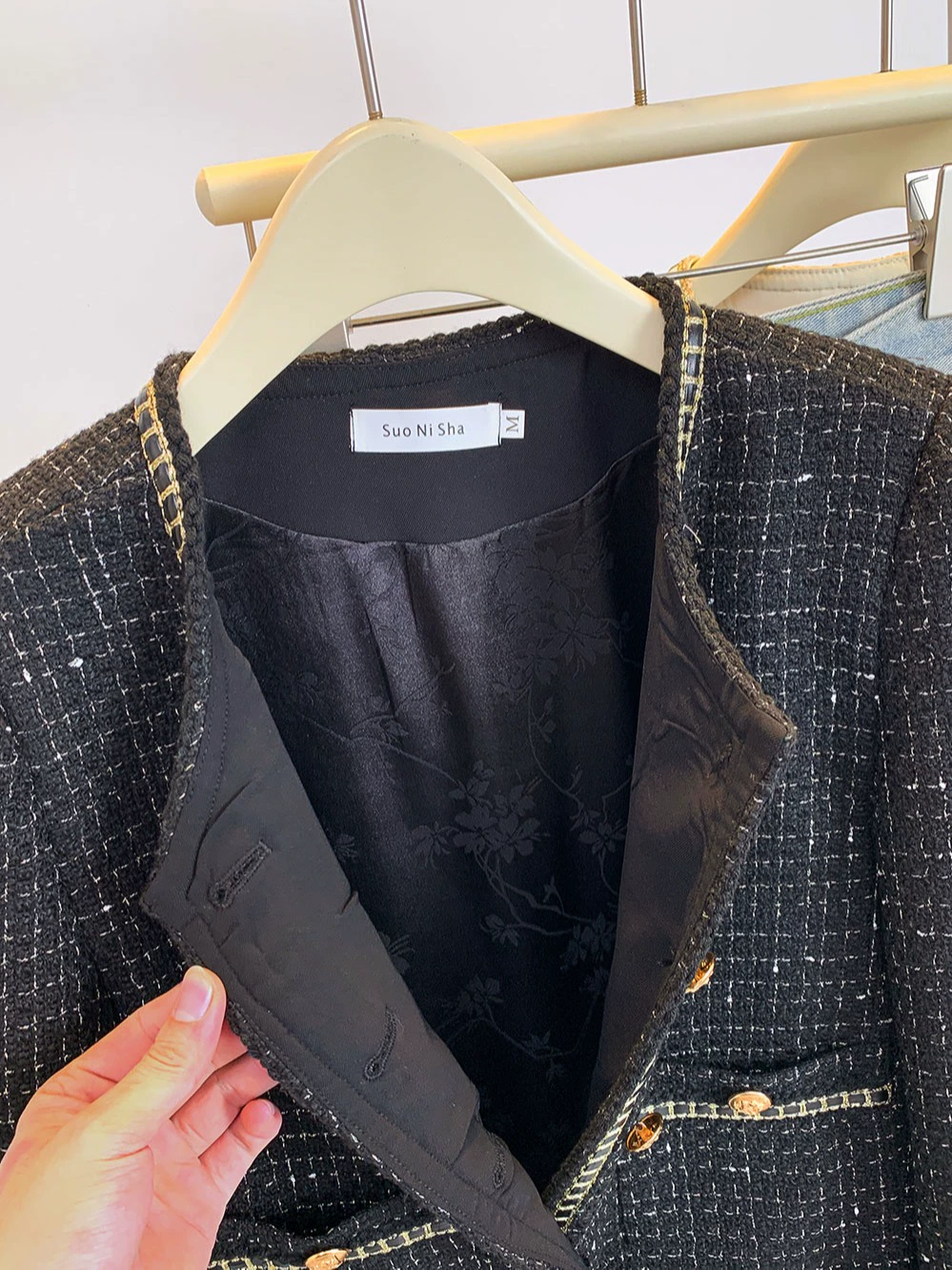 Короткая осенняя куртка, стиль Chanel, для подростков, французский стиль