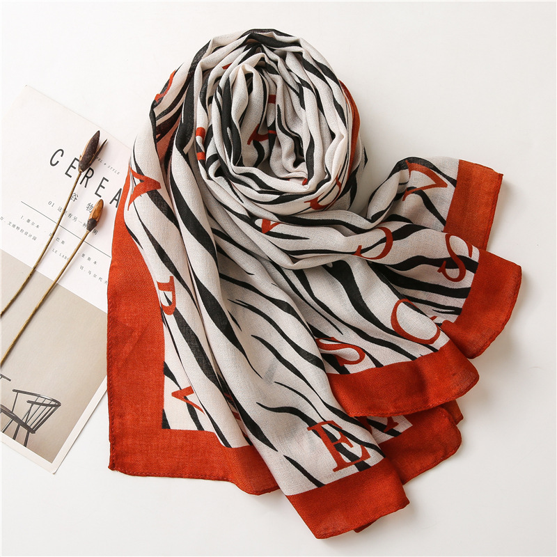 New Fashion Warm Striped Scarf display picture 14