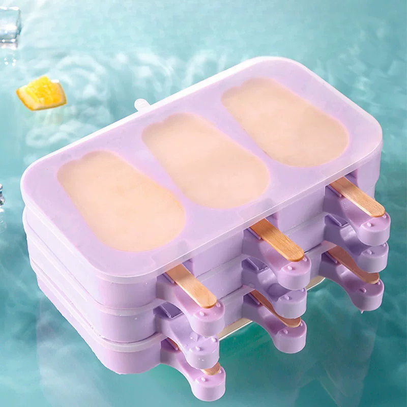 Silicone mold for home use, children's ice cubes for ice cream