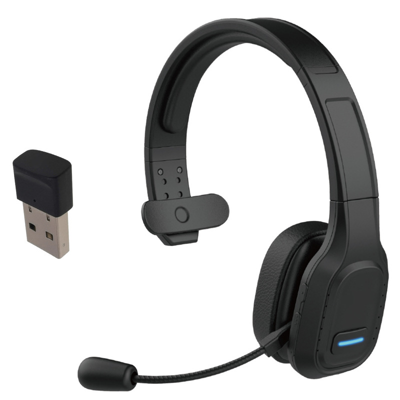 Wireless Bluetooth telephone headset USB transmitter suit unilateral headset wireless noise reduction headset microphone