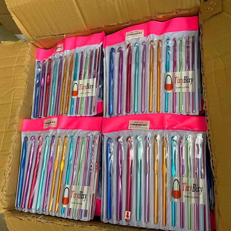 14 покрашенный металлический глинозем одиночный костюм вязания крючком бумажного мешка костюма вязания крючком