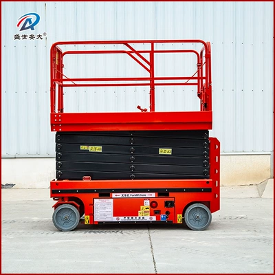 8m Self-Propelled Lift Platform Avtomobil fırlanan platformaları