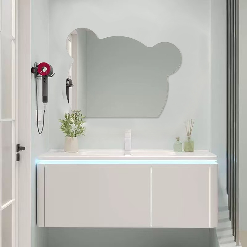 Decorative Bathroom Mirror High-definition Acrylic Wall Sticker_voghion.com