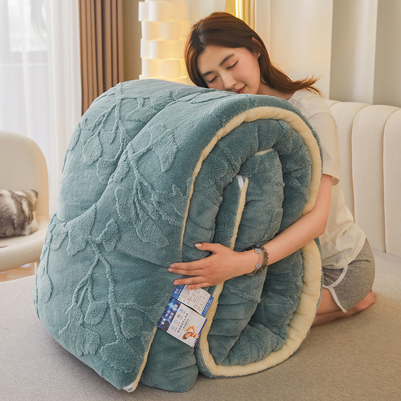 タフパイル保温冬は両面パイルで芯一人布団二人は芯学生寮布団子羊パイル|undefined