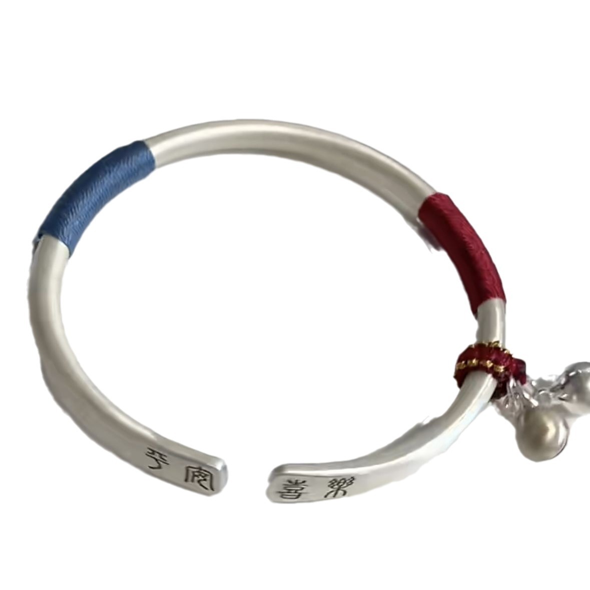 Pequeño libro rojo con el mismo brazalete de campana de alegría de paz femenina ins nicho diseño de estilo chino nuevo estilo chino de la tendencia estudiantil