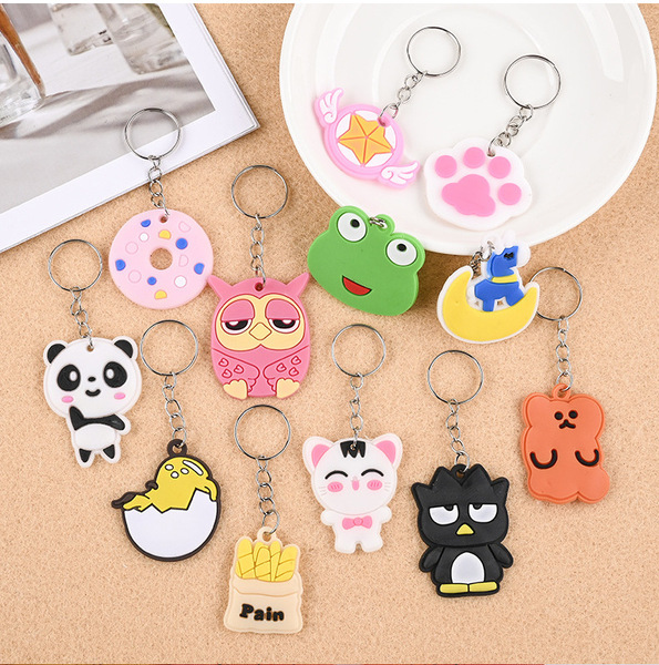 Cartoon soft keychain PVC
