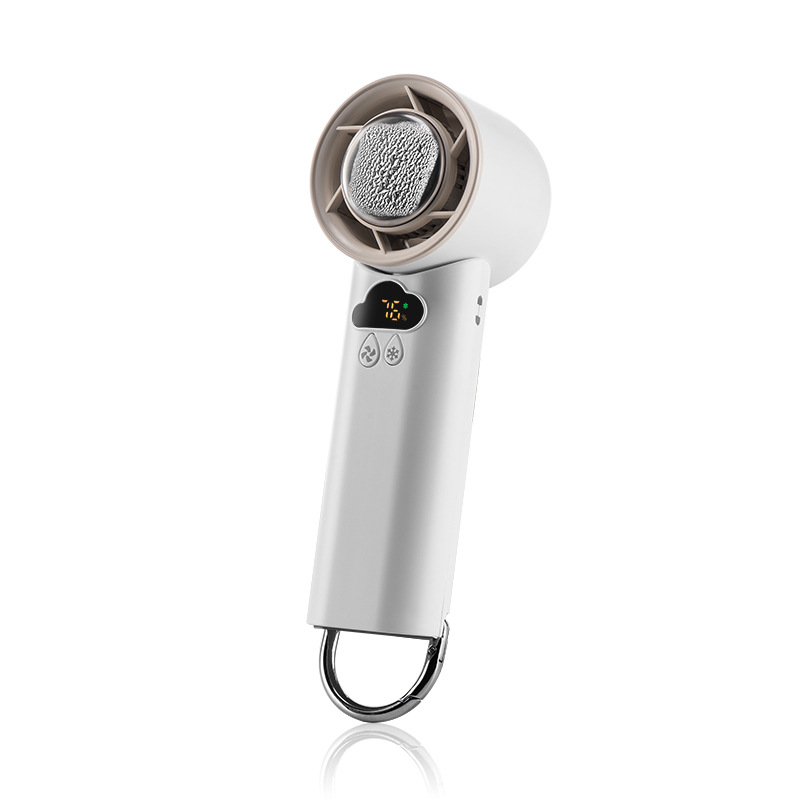 Transfronterizo 100 engranajes refrigeración hielo compresa ventilador de mano de alta velocidad usb portátil recargable para exteriores pequeño ventilador