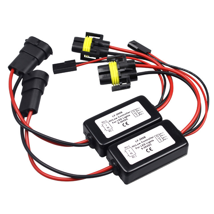 Modulo de control de atenuación no destructivo para lámpara de niebla de automóvil conmutador de luz de alta y baja línea de conmutación de doble luz no destructiva