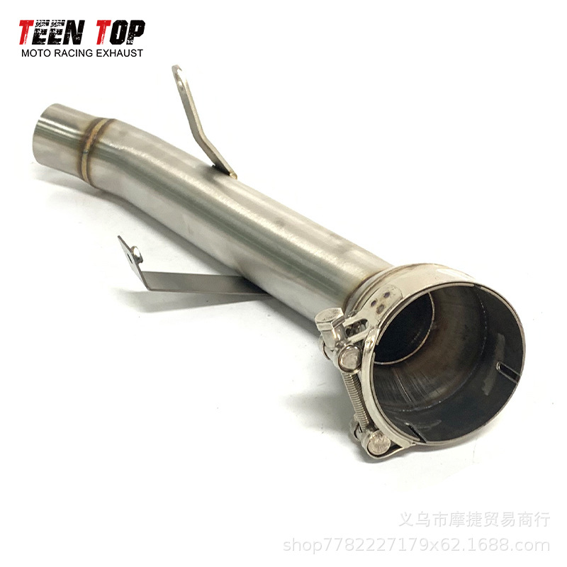 Suitable for Motorcycle Suzuki Modified Exhaust Pipe Gsx-S1000/Gsx-S1000F to Remove the Middle Section of the Exhaust Drum