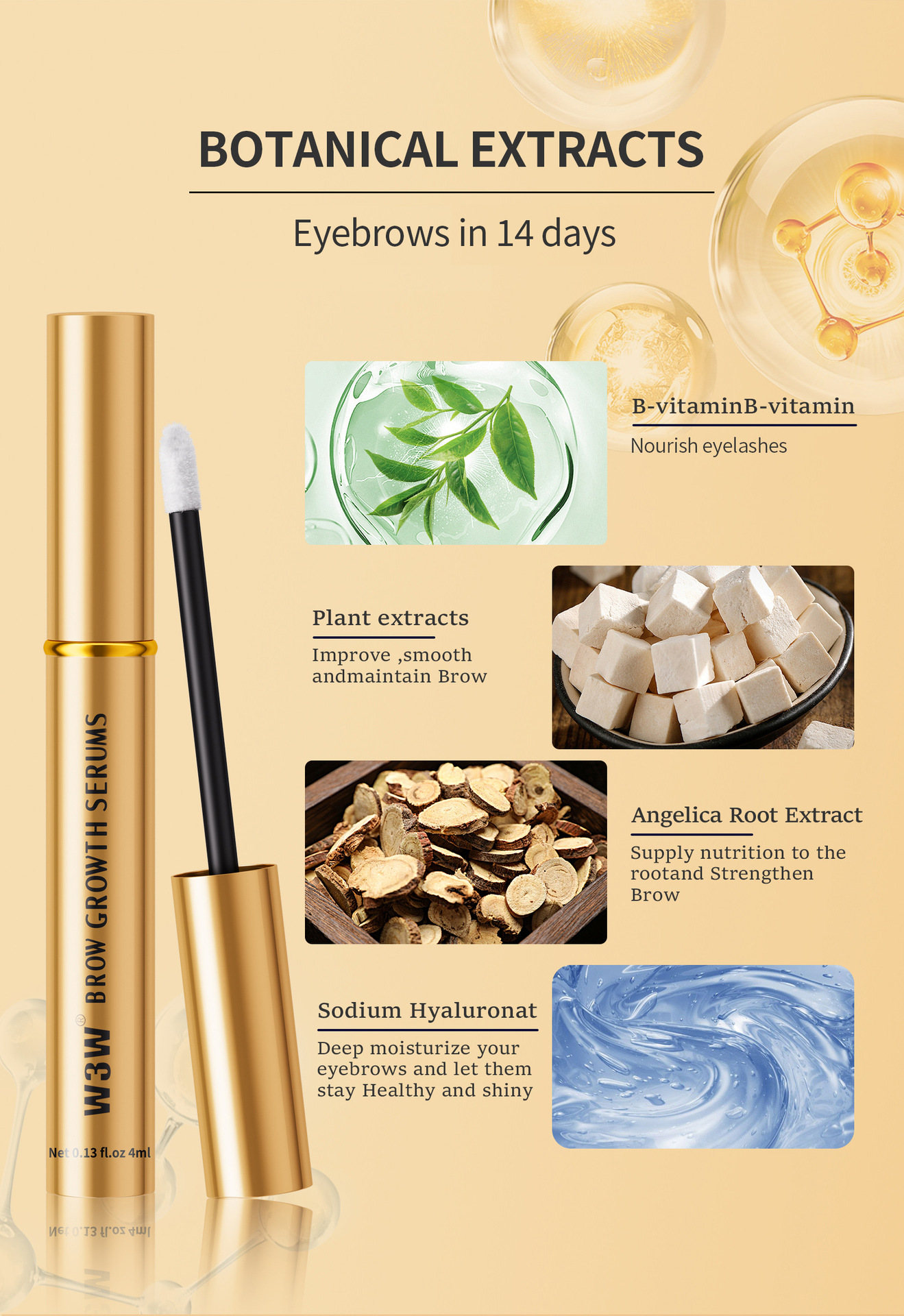 The new cross-border makeup product W3W Eyebrow Liquid, which naturally thickens and darkens the skin, is selling well on Amazon undefined